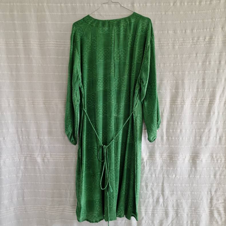 Rose vintage silke kjole No. 45