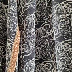 Rose vintage silke kjole No.50