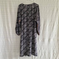 Rose vintage silke kjole No.50