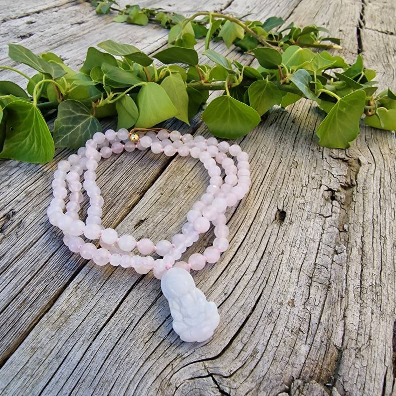 Rosa guan yin drm luksus boheme mala