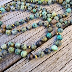 Afrikansk turkis Universets gudinde Luksus boheme mala