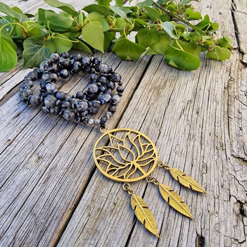 Lavekite drmmefanger lotus luksus boheme mala