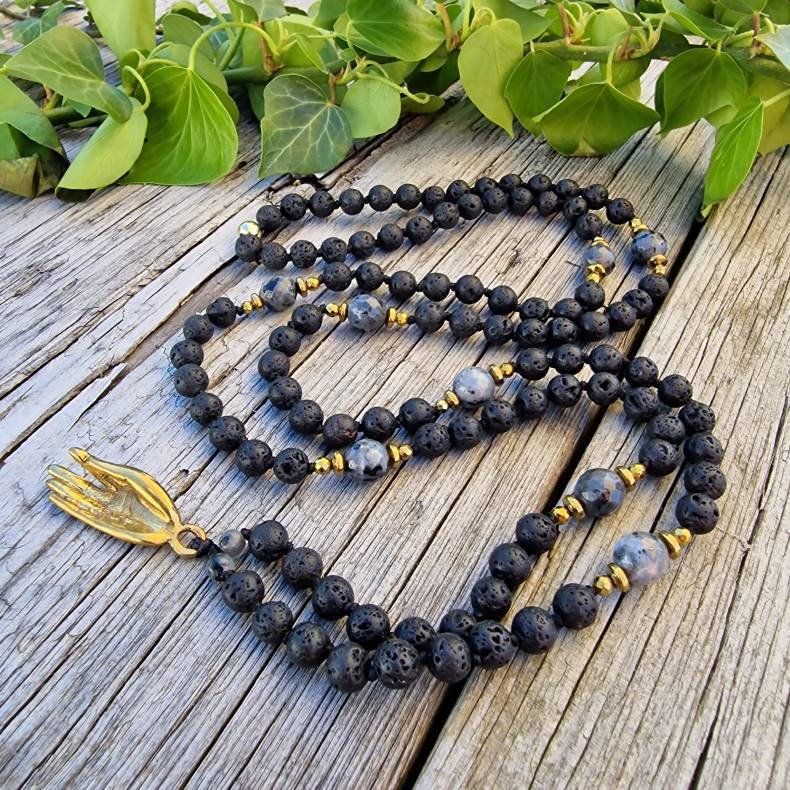 Lava og lavekite eventyrlig mudra luksus boheme mala