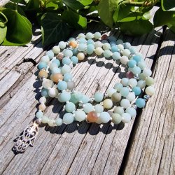 Amazonite hamsa S luksus boheme mala