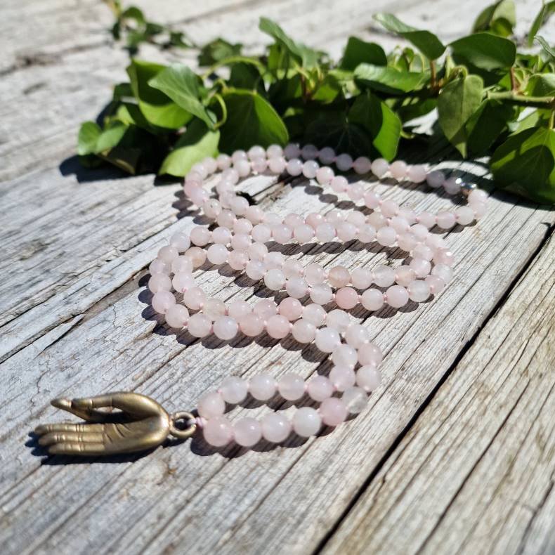 Rosa mudra luksus boheme mala