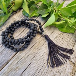 Knot lava unisex mala 6mm