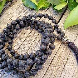 Knot lava unisex mala 6mm