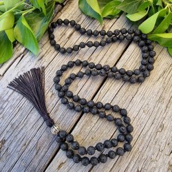 Knot lava unisex mala 6mm