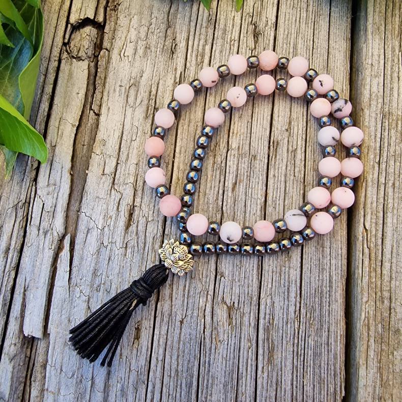 mala braclet Cherry jaspis