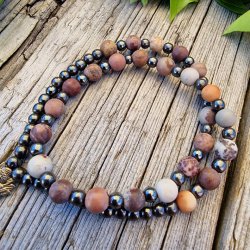 Mala braclet nature jaspis