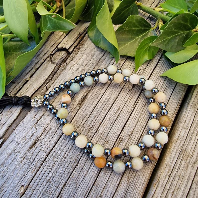 Mala braclet amazonite