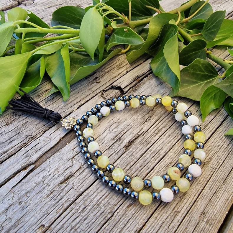 Mala braclet yellow