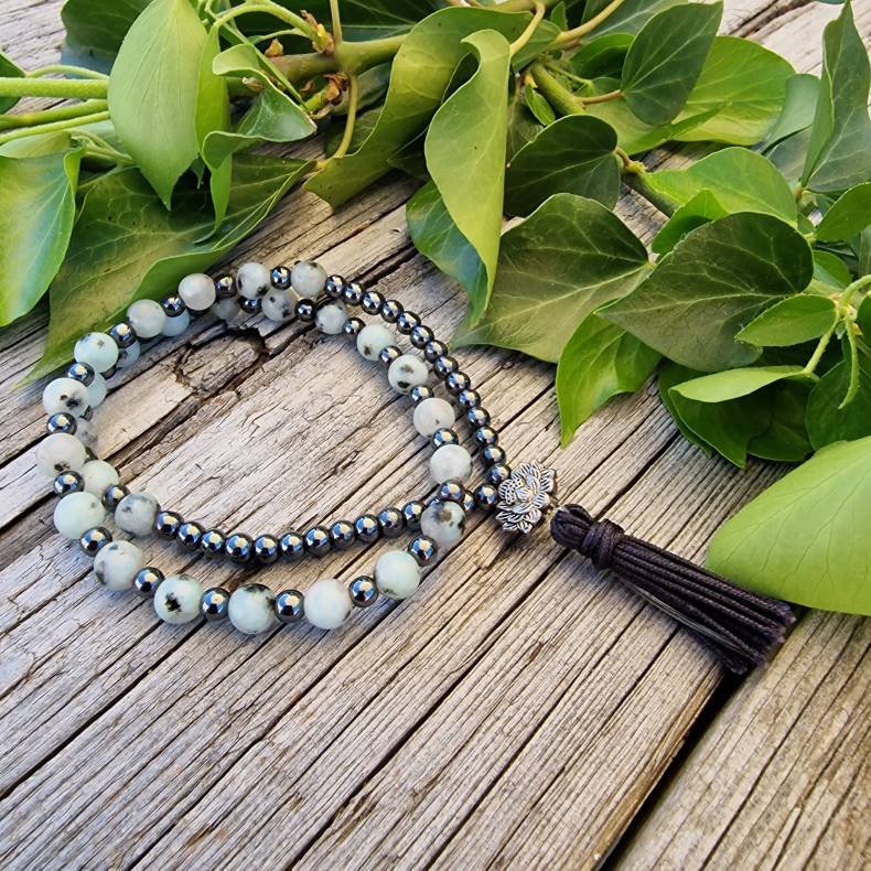 Mala braclet Lotus jaspis