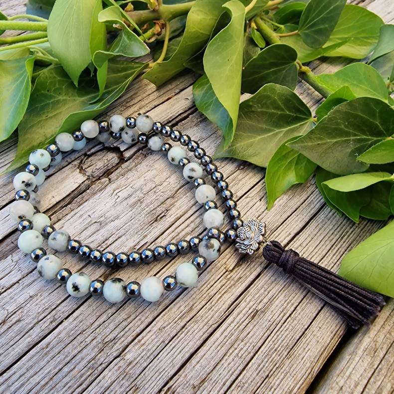 Mala braclet Lotus jaspis