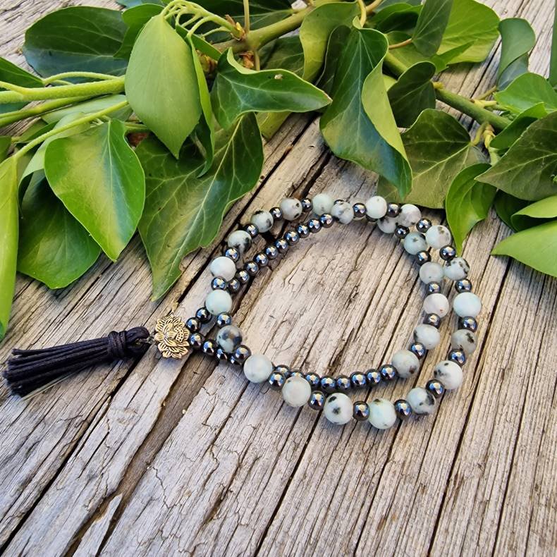 Mala braclet Lotus jaspis