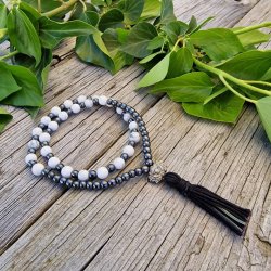 Mala braclet howlite