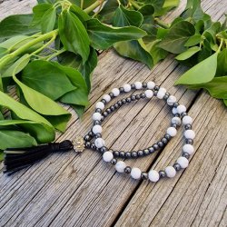 Mala braclet howlite