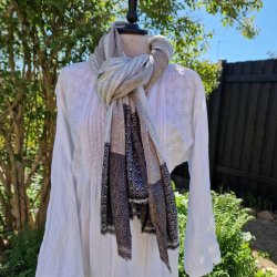 Uldmix halstrklde lyst mnster