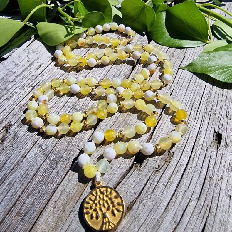 Agate gul Livets tr Luksus boheme mala