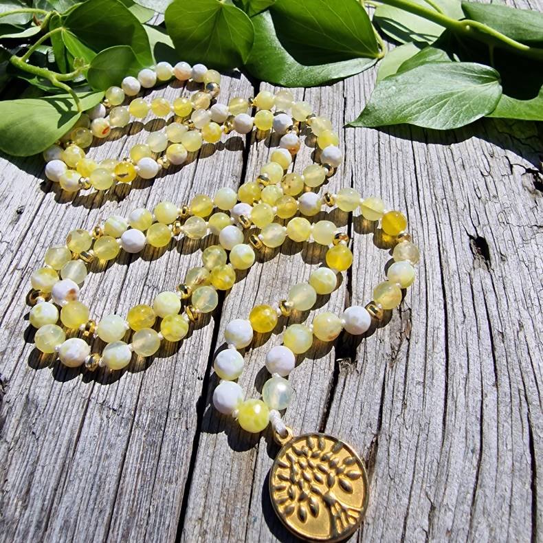 Agate gul Livets tr Luksus boheme mala