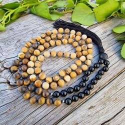 Brun symfoni knot unisex S mala 8mm