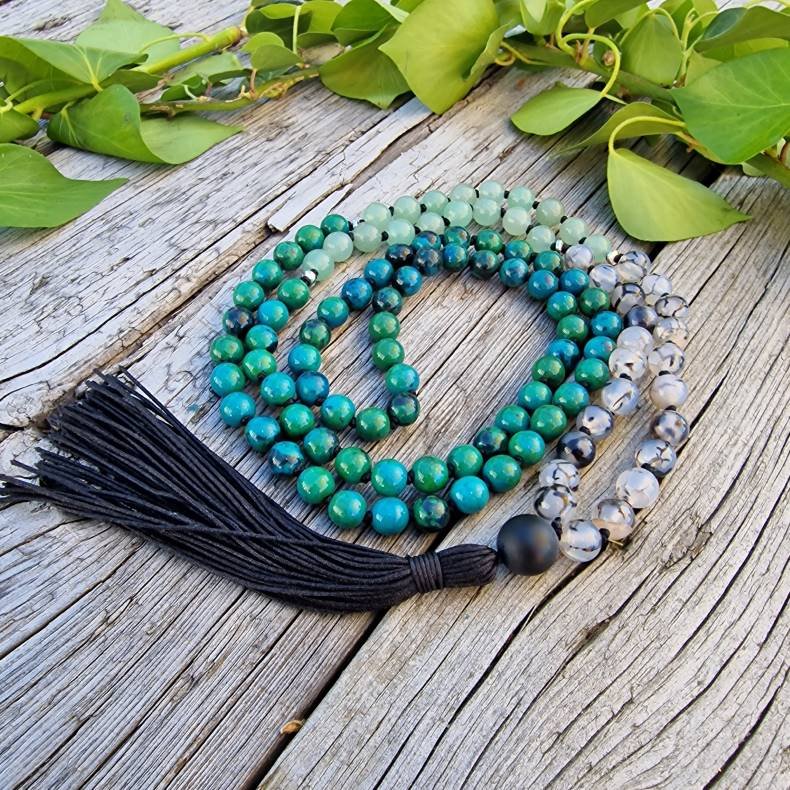 Farverig drage unisex mala S 8mm