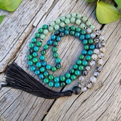 Farverig drage unisex mala S 8mm