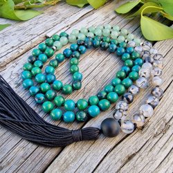 Farverig drage unisex mala S 8mm