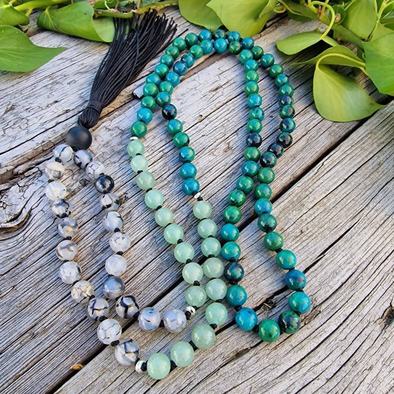 Farverig drage unisex mala S 8mm