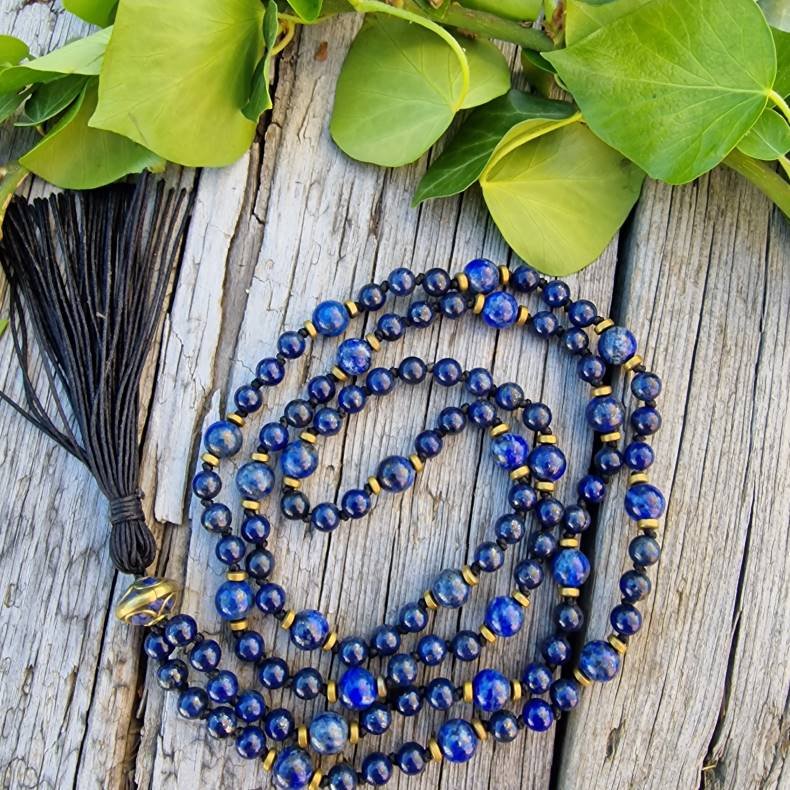 Lapis mix unisex mala, 8mm