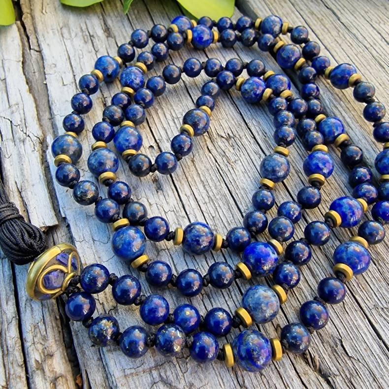 Lapis mix unisex mala, 8mm