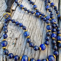 Lapis mix unisex mala, 8mm