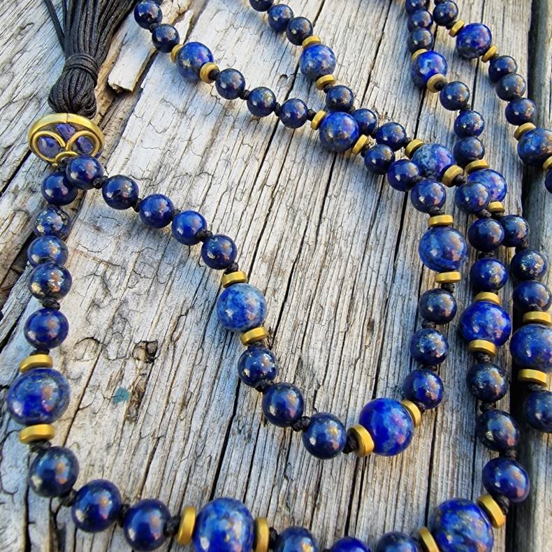 Lapis mix unisex mala, 8mm