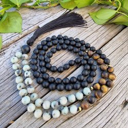 Tiger Lotus unisex mala G 8mm