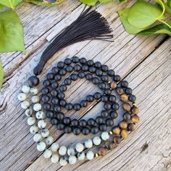 Tiger Lotus unisex mala G 8mm