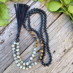 Tiger Lotus unisex mala G 8mm