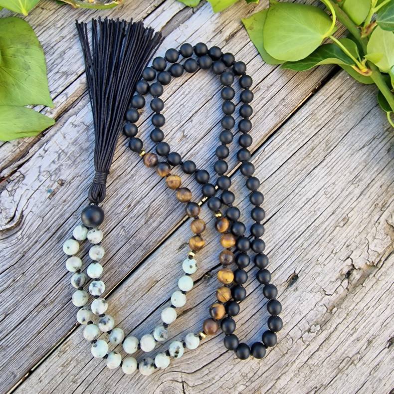 Tiger Lotus unisex mala G 8mm