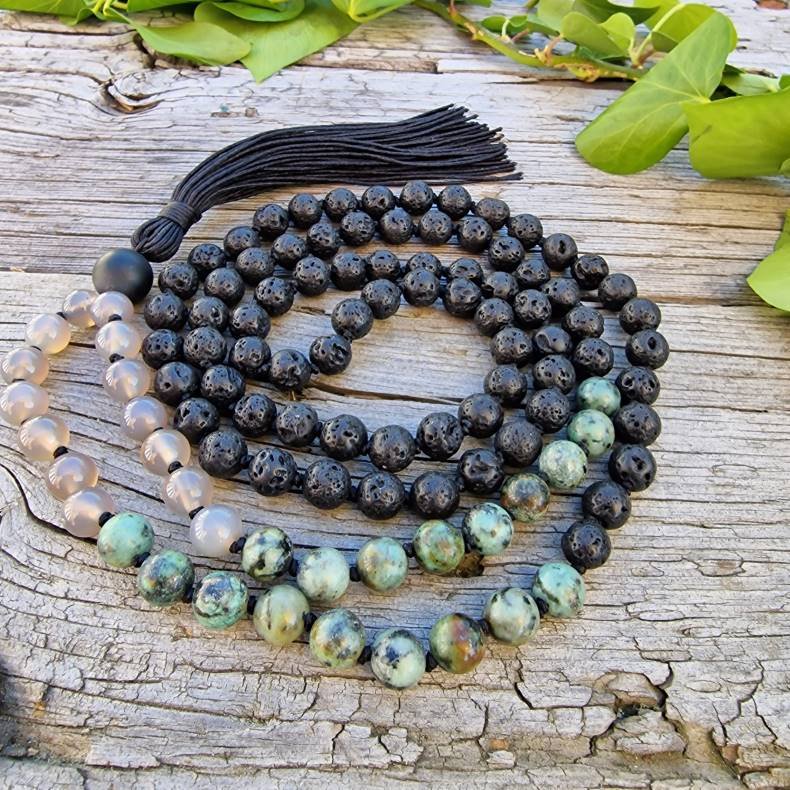 Gr /grn unisex mala , 8mm