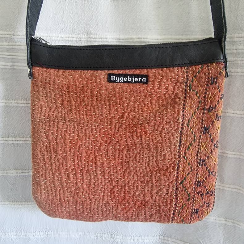 Stvede farver unik vintage spejl taske