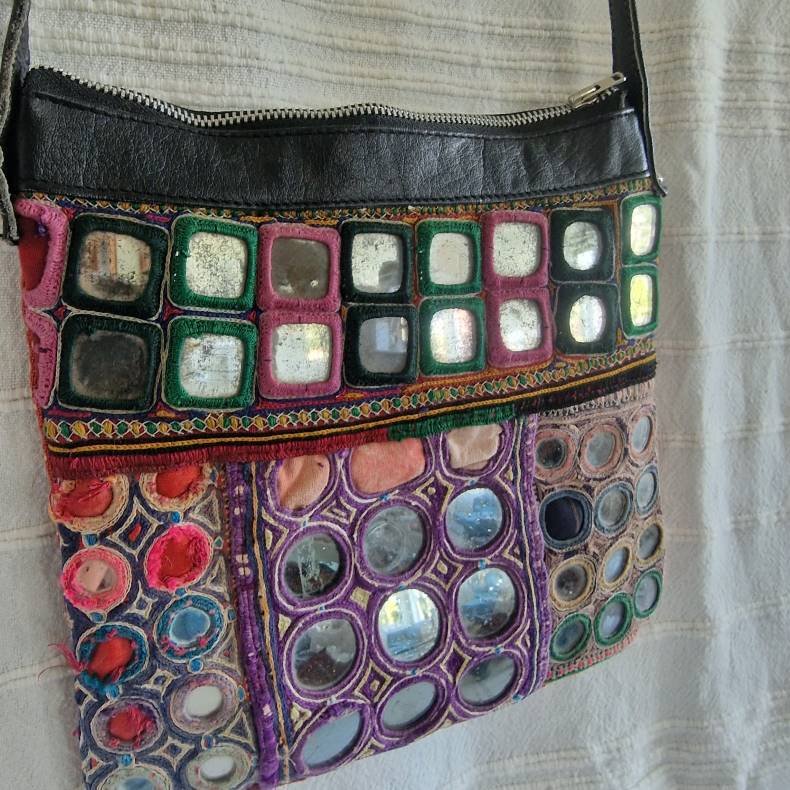 Lilla vintage unika spejl taske