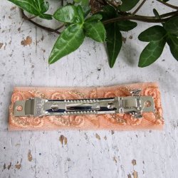 Abrikos boho hrpynt med 8 cm spnde