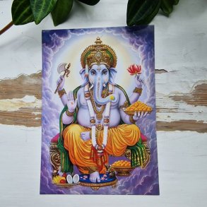 Ganesha lilla postkort