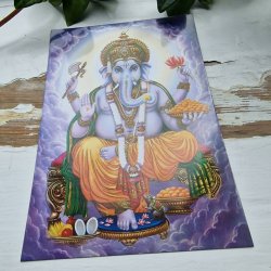 Ganesha lilla postkort