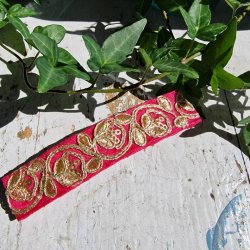  Pink hrpynt med 10 cm spnde No.13