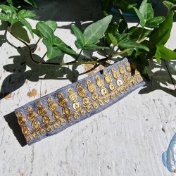 Gr hrpynt med 10 cm spnde No.75