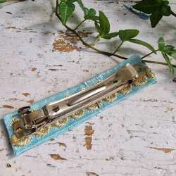 Lysebl hrpynt med 10 cm spnde No.37