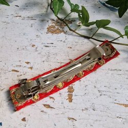 Rdt hrpynt med 10 cm spnde No.22