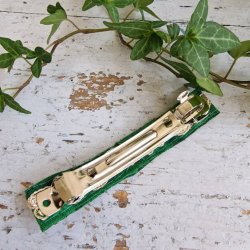 Grs Grn hrpynt med 10 cm spnde No.56