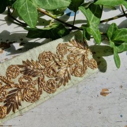 Lys Grn hrpynt med 10 cm spnde No.60