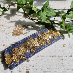 Gr/bl hrpynt med 10 cm spnde No.78